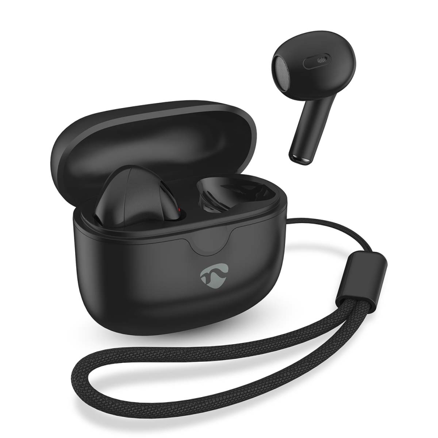 Auriculares inalámbricos 250 mAh + 2x 30 mAh negro