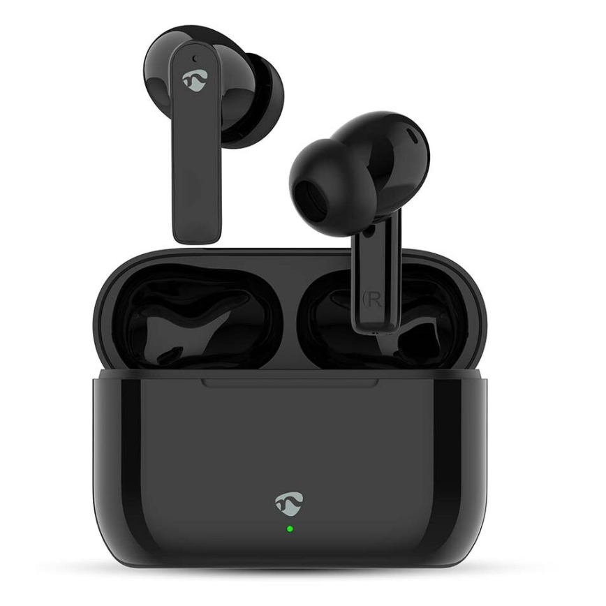 Auriculares inalámbricos con ENC 450 mAh + 2x 40 mAh IPX4 negro
