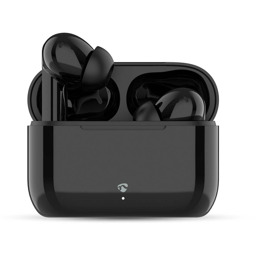 Auriculares inalámbricos con ENC 450 mAh + 2x 40 mAh IPX4 negro