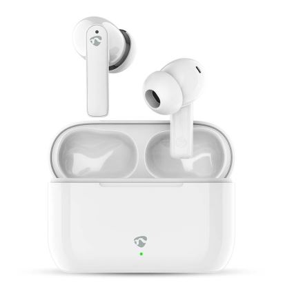 Auriculares inalámbricos con ENC 450 mAh + 2 x 40 mAh IPX4 blanco