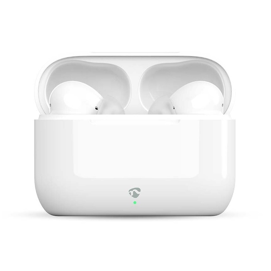 Auriculares inalámbricos con ENC 450 mAh + 2 x 40 mAh IPX4 blanco