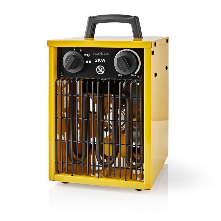 Ventilador duradero con elemento calefactor 1000-2000 W/230 V IP24