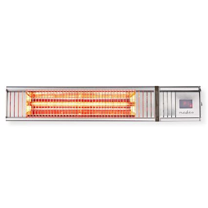 Elemento calefactor para exteriores 100W/2000W/230V IP65 + control remoto