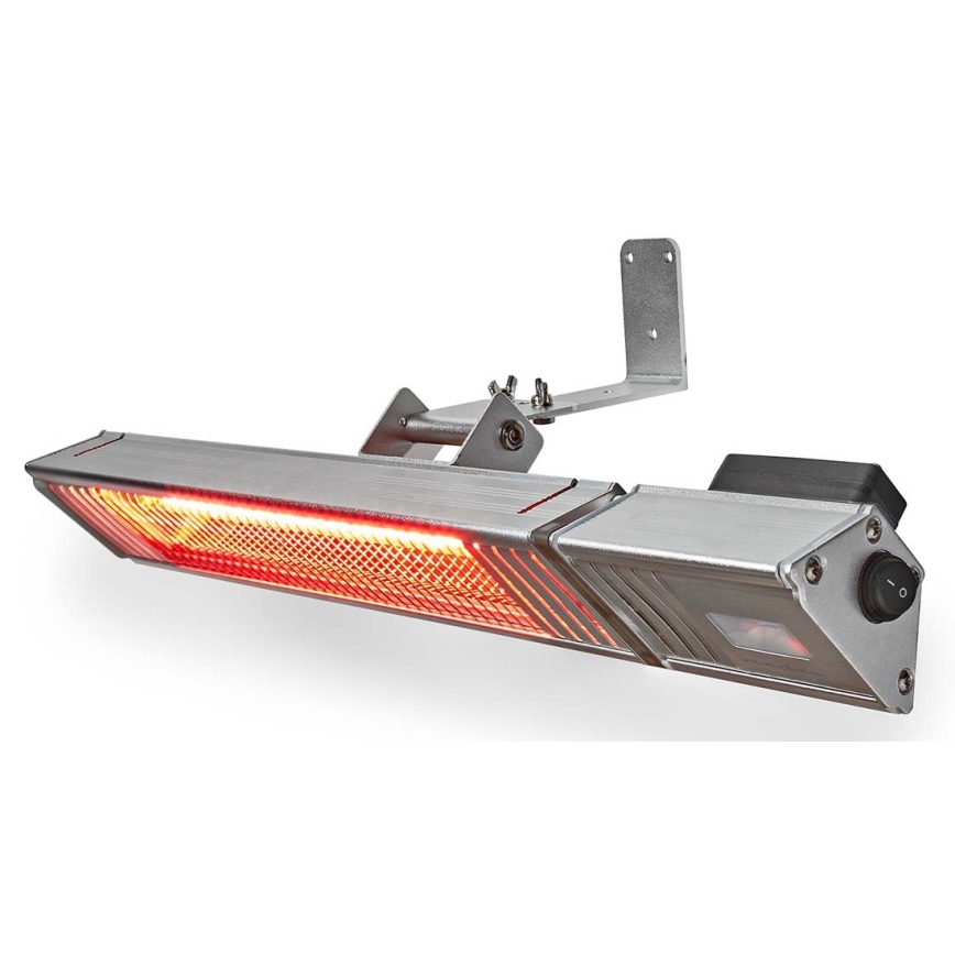 Elemento calefactor para exteriores 100W/2000W/230V IP65 + control remoto