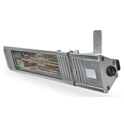 Elemento calefactor para exteriores 100W/2000W/230V IP65 + control remoto