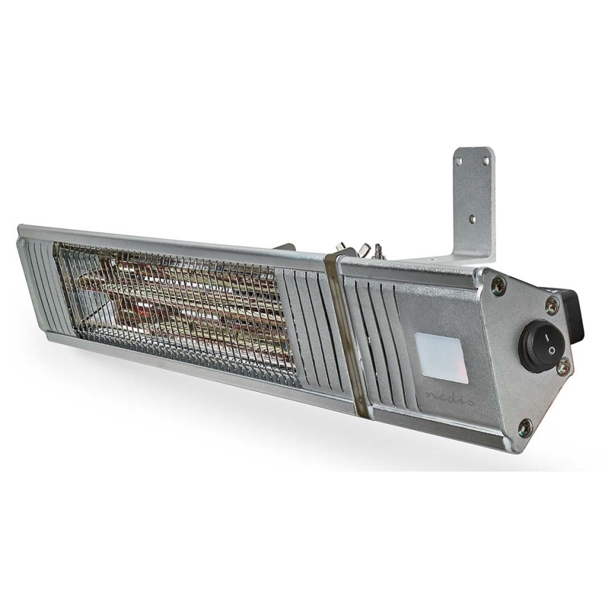Elemento calefactor para exteriores 100W/2000W/230V IP65 + control remoto