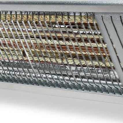 Elemento calefactor para exteriores 100W/2000W/230V IP65 + control remoto