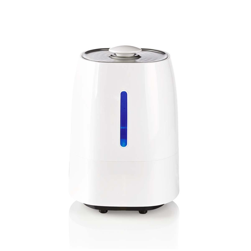Nedis HUMI120CWT - Humidificador con pantalla LED 5,5 l 110W/230V