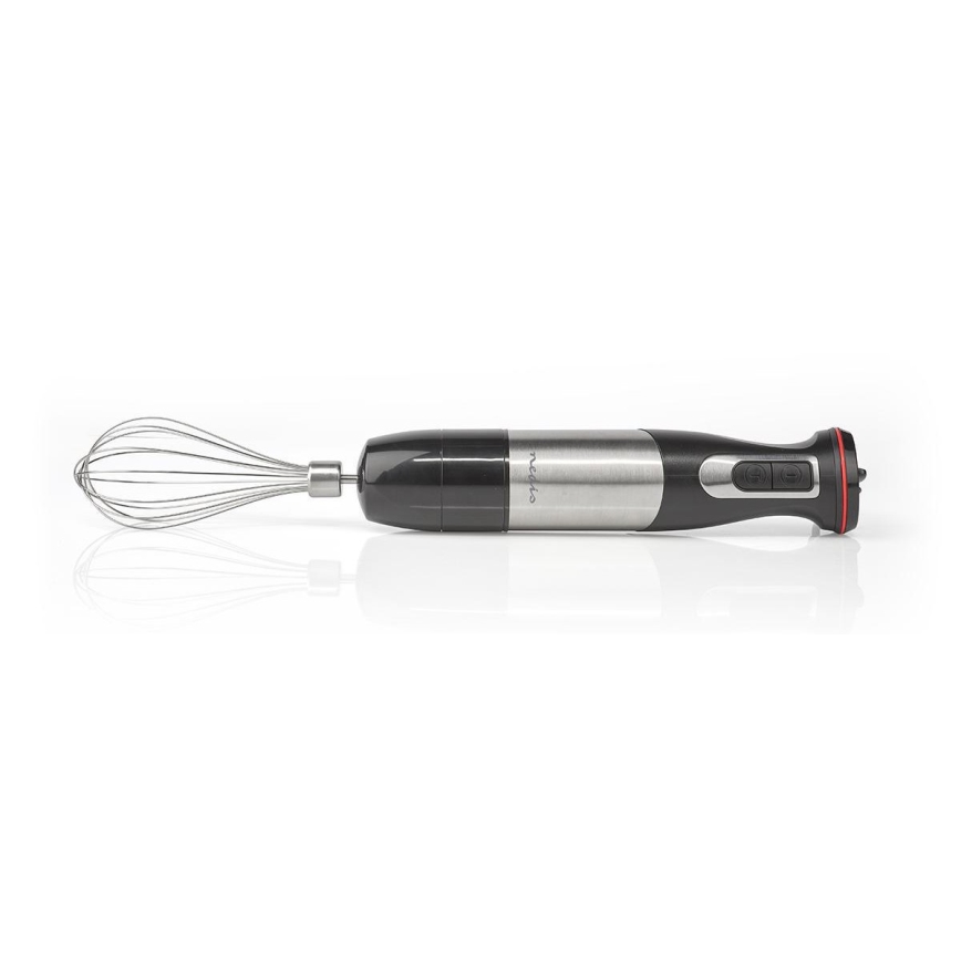 Batidora de mano 4en1 800W/230V acero inoxidable