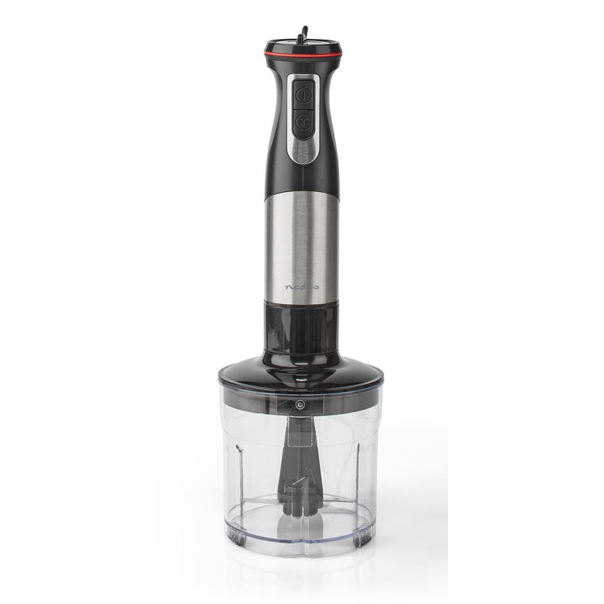 Batidora de mano 4en1 800W/230V acero inoxidable