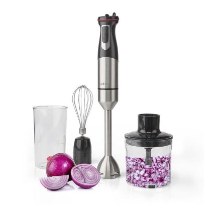 Batidora de mano 4en1 800W/230V acero inoxidable