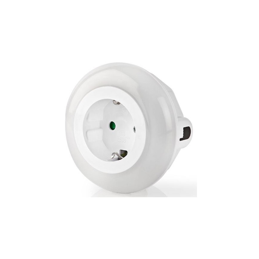 Lámpara nocturna LED con sensor LED/0,6W/230V