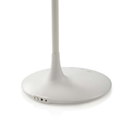 Lámpara de mesa LED regulable LED/6W/5V 2200 mAh blanca