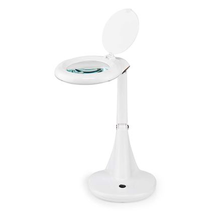 Lámpara LED de mesa con lupa LED/6,5W/230V 6500K
