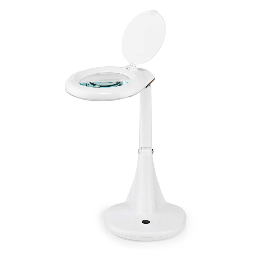 Lámpara LED de mesa con lupa LED/6,5W/230V 6500K
