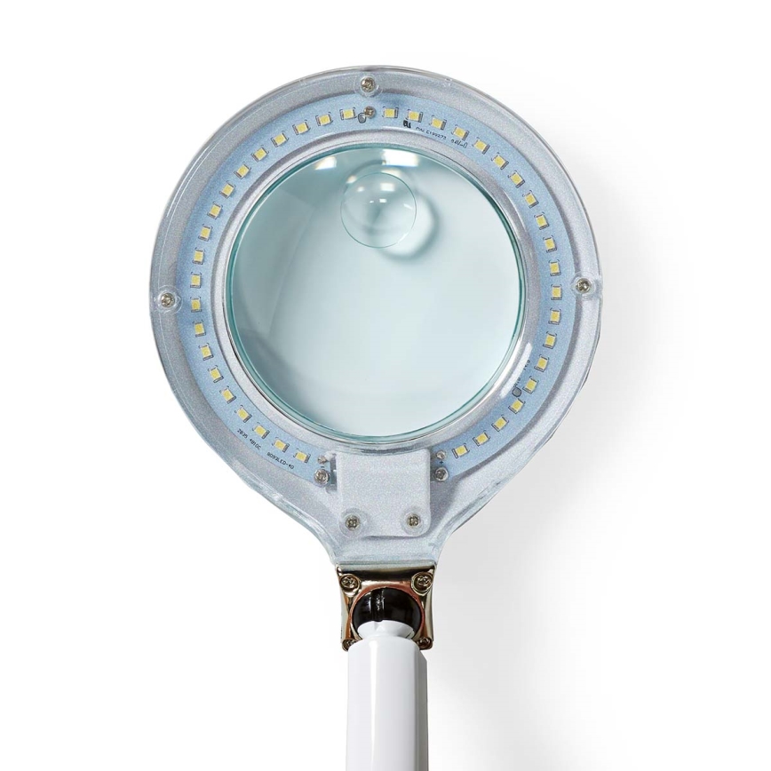 Lámpara LED de mesa con lupa LED/6,5W/230V 6500K