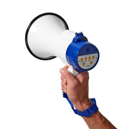 Megáfono con función de grabación 10W/4xD