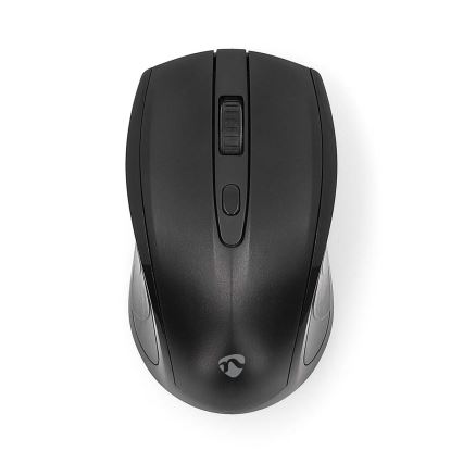 Ratón inalámbrico 800/1200/1600 DPI 2xAAA negro