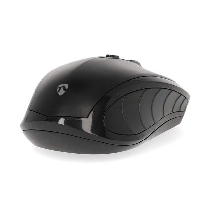 Ratón inalámbrico 800/1200/1600 DPI 2xAAA negro