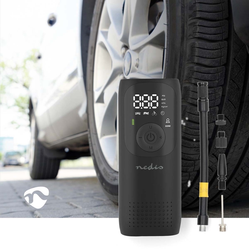 Compresor de bolsillo digital 4000 mAh 5V