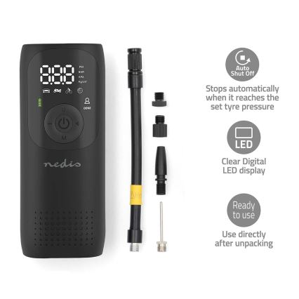 Compresor de bolsillo digital 4000 mAh 5V