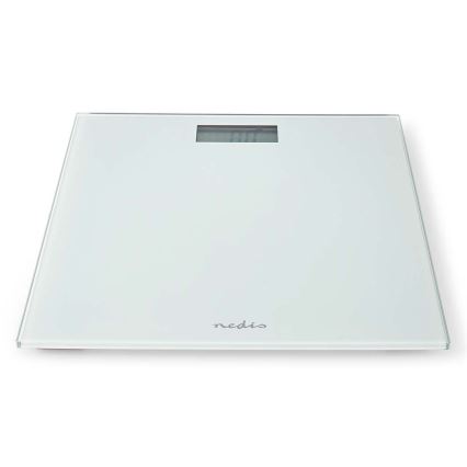 Báscula personal digital 1x CR2032 blanca