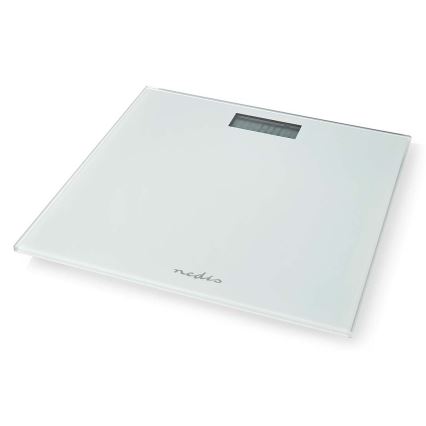 Báscula personal digital 1x CR2032 blanca
