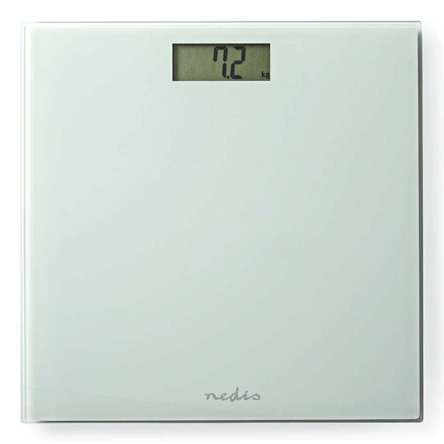 Báscula personal digital 1x CR2032 blanca