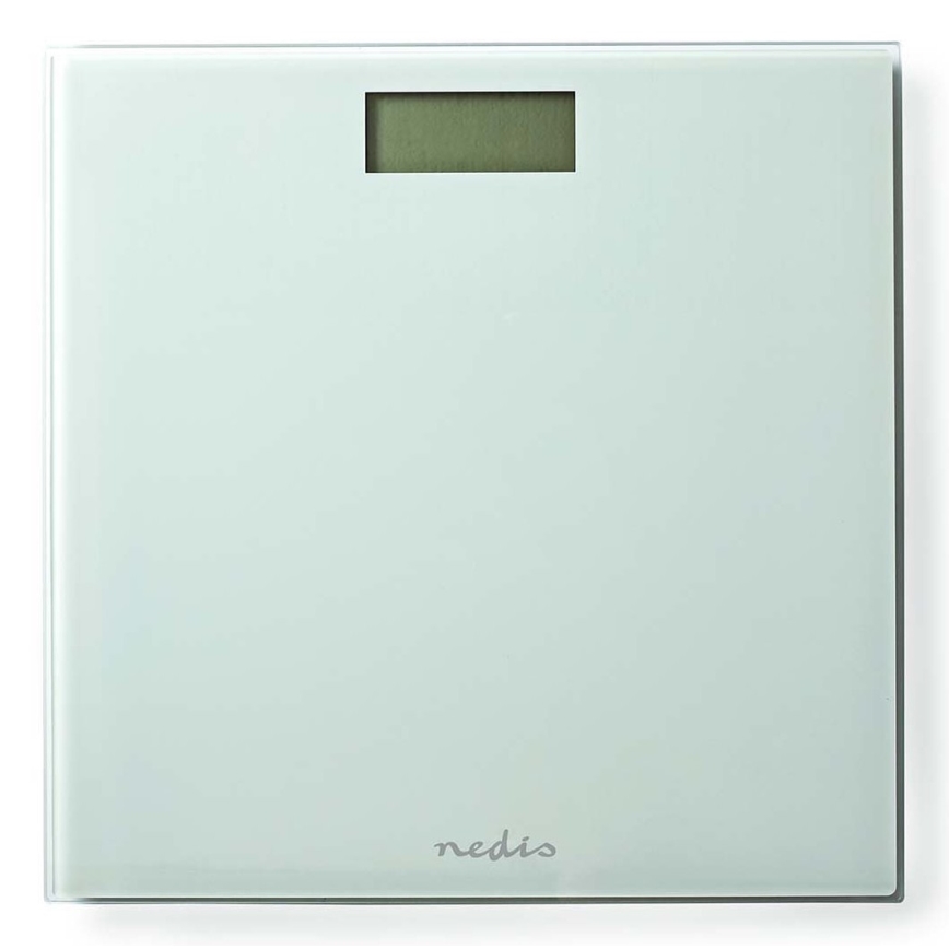 Báscula personal digital 1x CR2032 blanca