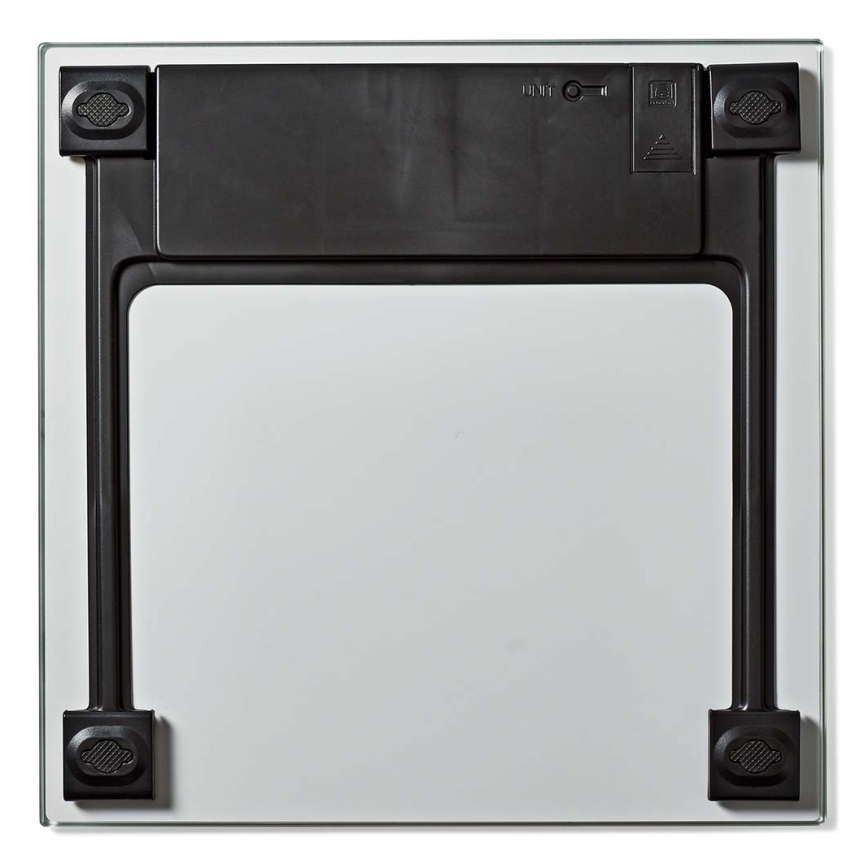 Báscula personal digital 1x CR2032 blanca