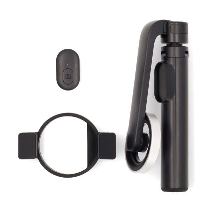Palo de selfie plegable magnético 2 en 1 con trípode + mando a distancia