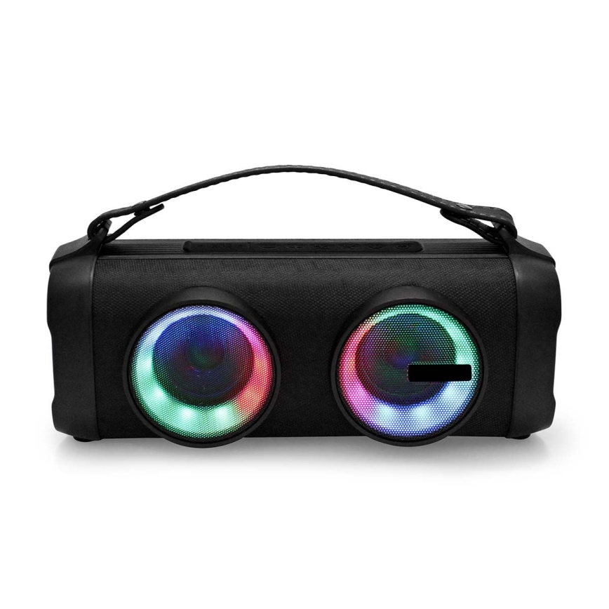 Altavoz LED RGB recargable 24W/3000 mAh IPX5