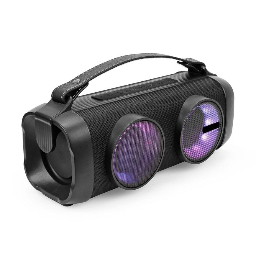 Altavoz LED RGB recargable 24W/3000 mAh IPX5