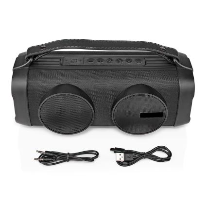 Altavoz LED RGB recargable 24W/3000 mAh IPX5