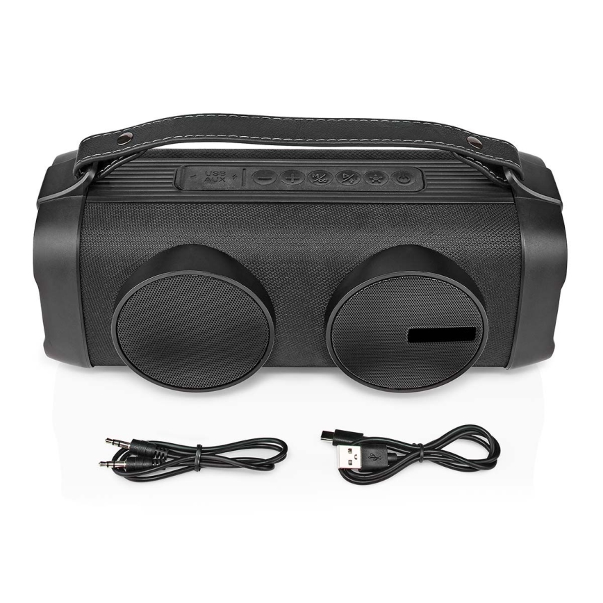 Altavoz LED RGB recargable 24W/3000 mAh IPX5