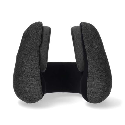 Almohada de viaje con auriculares inalámbricos integrados 400 mAh gris