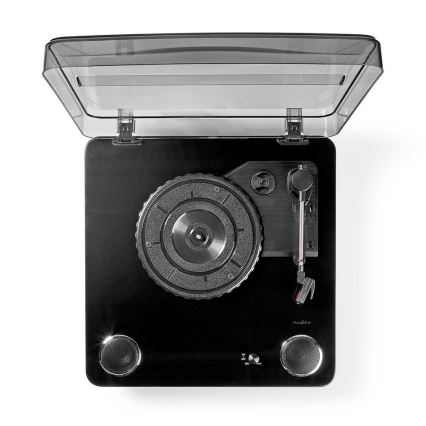 Gramófono con conexión Bluetooth 2x9W + funda antipolvo