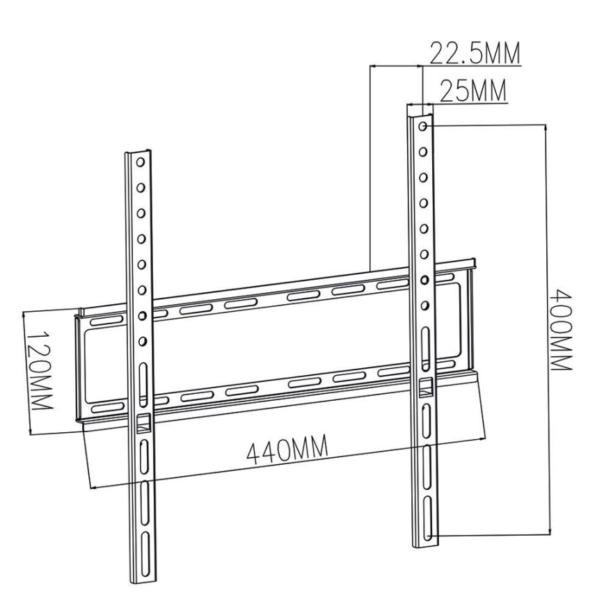 Soporte de pared para TV 23-55”