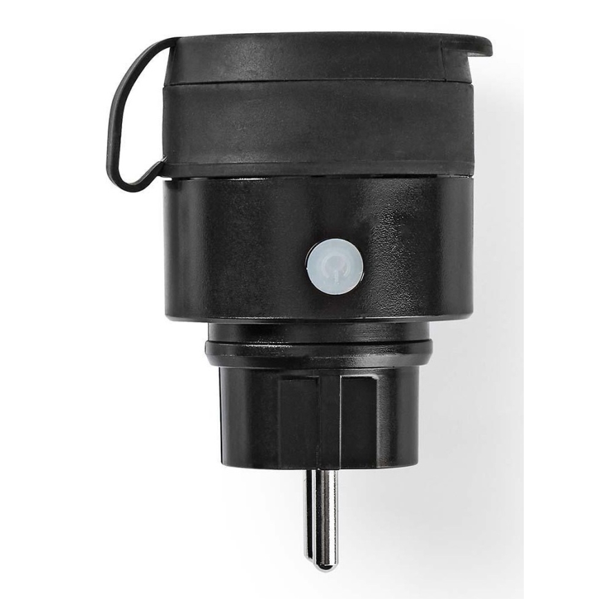 Enchufe inteligente 3680W/230V/Schuko Tipo F/16A Wi-Fi IP44 negro