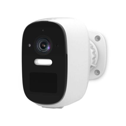 Cámara recargable inteligente para exteriores con sensor SmartLife 4MP Quad HD 1440p 5V/5200mAh Wi-Fi Tuya IP66