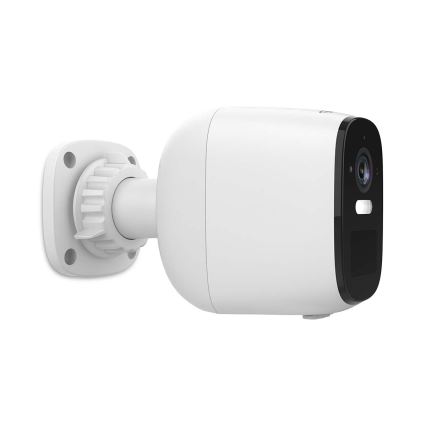 Cámara recargable inteligente para exteriores con sensor SmartLife 4MP Quad HD 1440p 5V/5200mAh Wi-Fi Tuya IP66