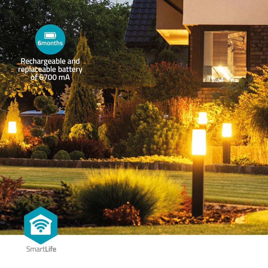 Cámara inteligente 3 MP Full HD (1296p) 6700 mAh Wi-Fi Tuya IP65