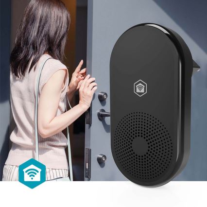 Gong para timbre SmartLife Wi-Fi, negro