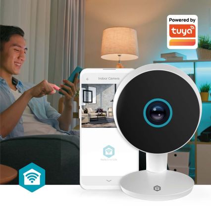 Cámara inteligente Smartlife 5V 3 MP Full HD 1296p Wi-Fi Tuya