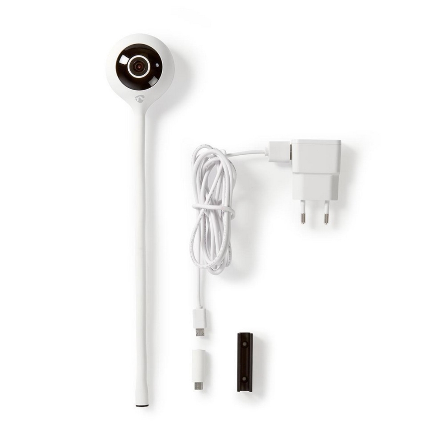 Cámara IP inteligente LED/5V/FULL HD 1080p con sensor climático