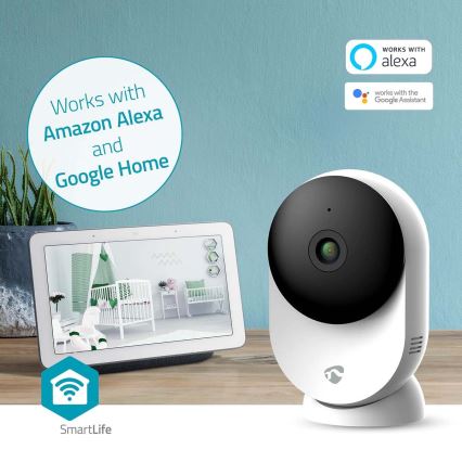 Cámara inteligente Smartlife 5V 3MP Full HD 1296p Wi-Fi