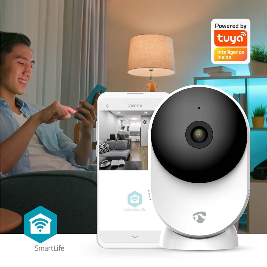 Cámara inteligente Smartlife 5V 3MP Full HD 1296p Wi-Fi