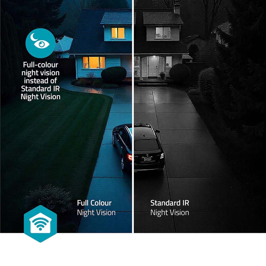 Cámara inteligente para exteriores SmartLife 5V 4K 8MP 3840x2160p IP65 Wi-Fi Tuya