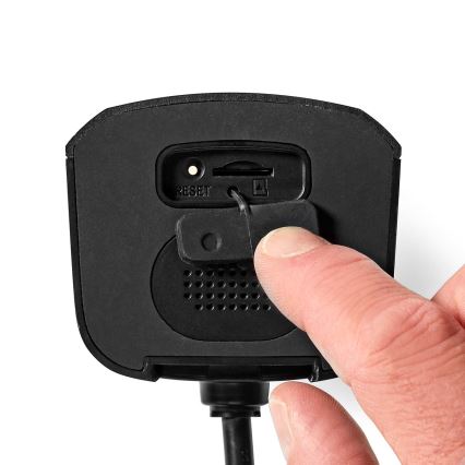 Cámara inteligente para exteriores Smartlife Full HD 1080p con iluminación LED Wi-Fi Tuya IP65