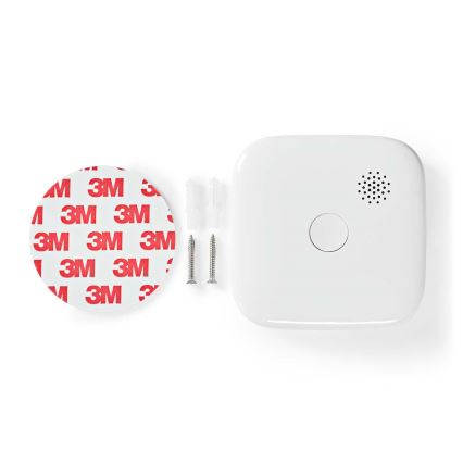 Detector de humo SmartLife 3V/1xCR123A Wi-Fi Tuya